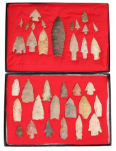 (35) STONE ARROWHEADS &AMP; SP