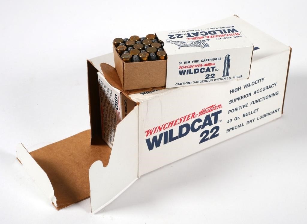3500 ROUNDS WINCHESTER WILDCAT 22