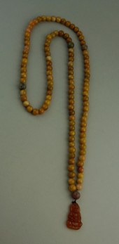 35422 357 JADE BEAD NECKLACE W