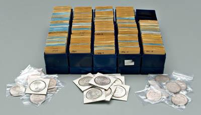 355 U.S. silver dollars, 331 Morgan