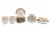 35PC EXPORT PORCELAIN GILT ORA