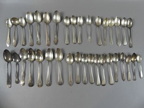 36 ASSORTED STERLING SILVER