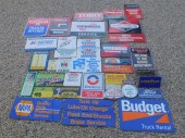 (36) METAL ADVERTISING SIGNS,