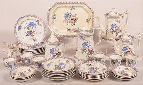 36 PC. STAFFORDSHIRE PURPLE