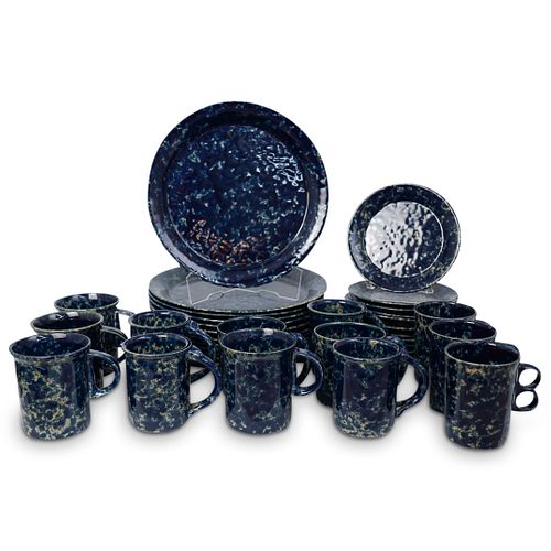 (36 PC) VERMONT BENNINGTON "BLUE