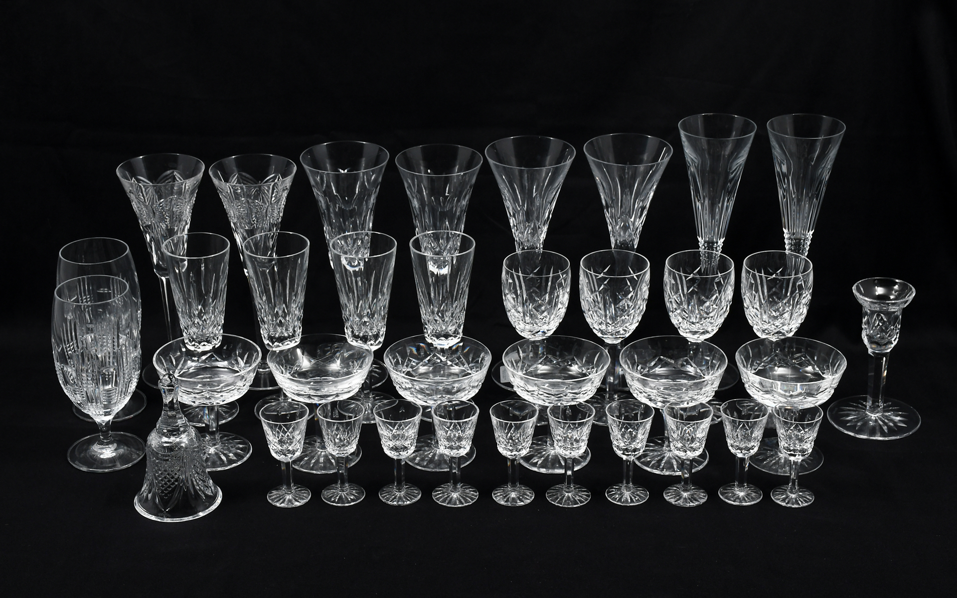 36 PC. WATERFORD CRYSTAL