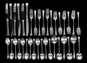 36 PCS, FINE ARTS STERLING "TR
