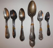 36 PCS STERLING FLATWARELot of