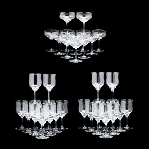 (36) PIECE SET OF BACCARAT CAPRI