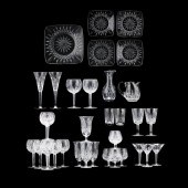 (36) PIECES OF ASSORTED WATERF