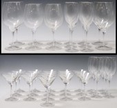 (36) RIEDEL STEMWARE, MARTINI,
