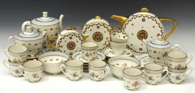 (36) TWO FRENCH LIMOGES PORCELAIN