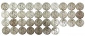 (36) US HALF DOLLARS, 1923, 19