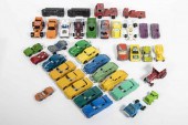 (36) VINTAGE DIE-CAST TOY VEHI