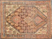 3'6" X 4'8" Antique Shiraz Kha