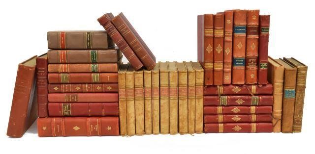 36)CONTINENTAL LIBRARY SHELF BOOKS,