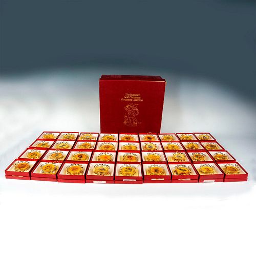 36PC HUMMEL GOLD CHRISTMAS ORNAMENT