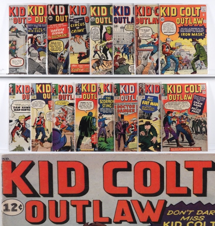 36PC MARVEL COMICS KID COLT