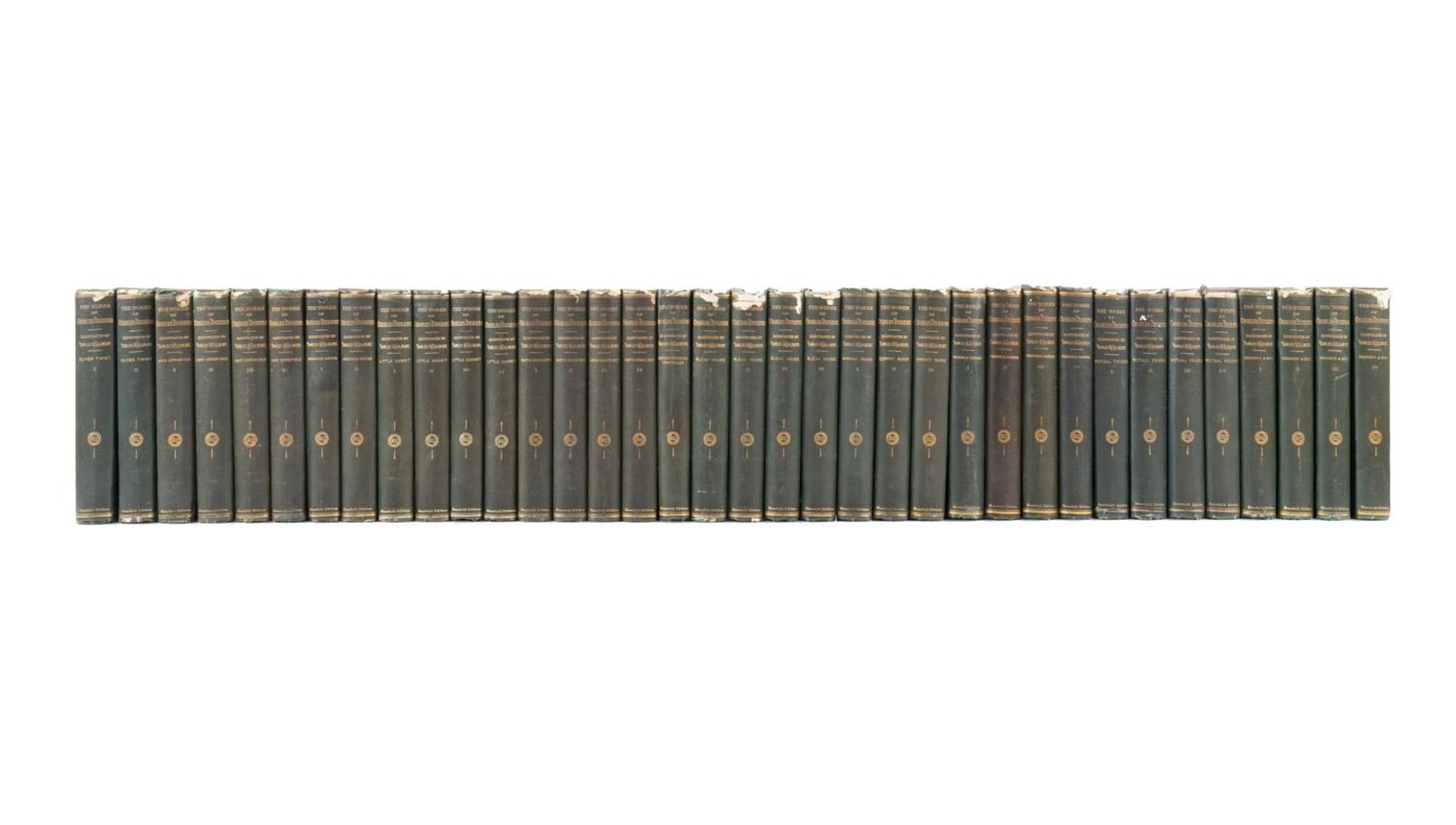 36VOL CHARLES DICKENS COLLECTED