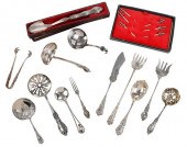 37 PIECES STERLING FLATWAREmos