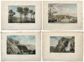 37 Spanish scenic engravings: