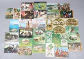 (37) Vintage postcards, c/o (1