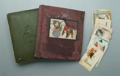 375 post cards, most pre 1900: