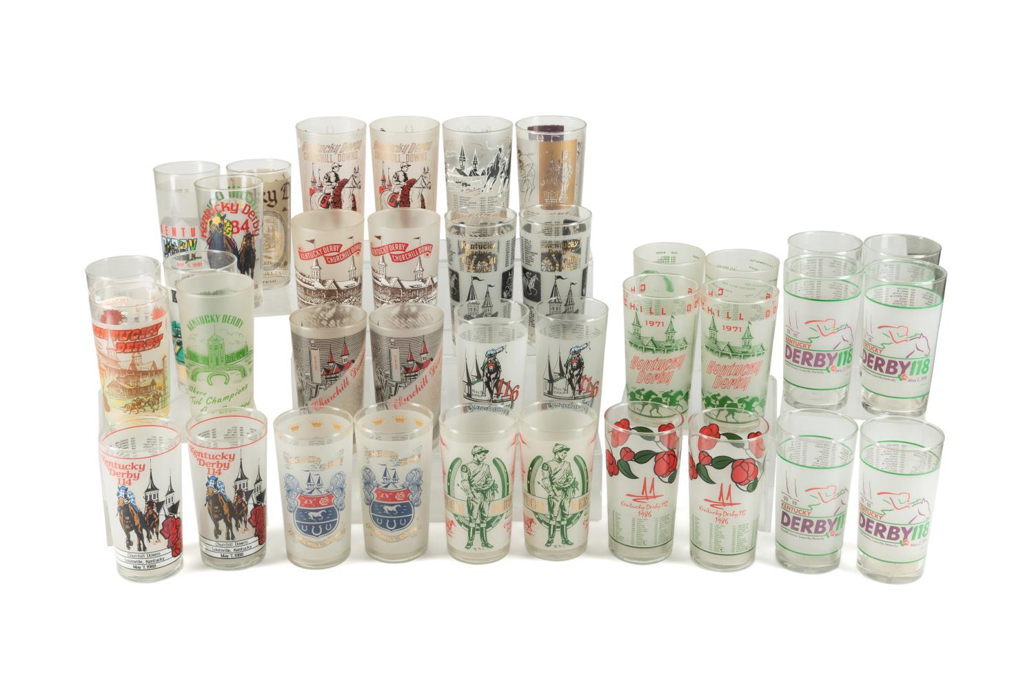37PCS KENTUCKY DERBY OFFICIAL