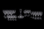 37PCS WATERFORD CRYSTAL STEMWA