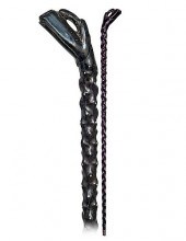 38. BLACK CORAL CANE -CA. 1890
