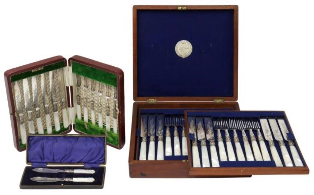 (38) ENGLISH SILVERPLATE & MOP