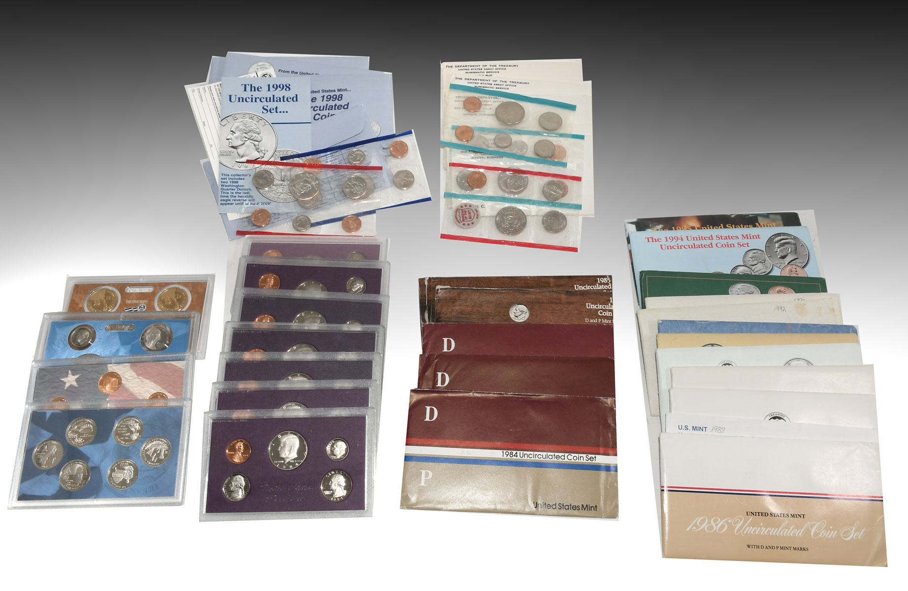 38 PC. UNITED STATES MINT PROOF &