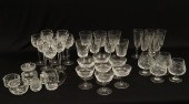 38 PCS OF WATERFORD CRYSTAL ST