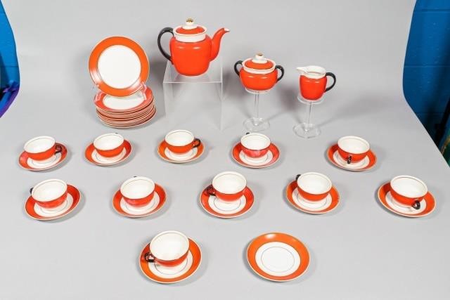 38 PIECE GELFE SWEDISH PORCELAIN