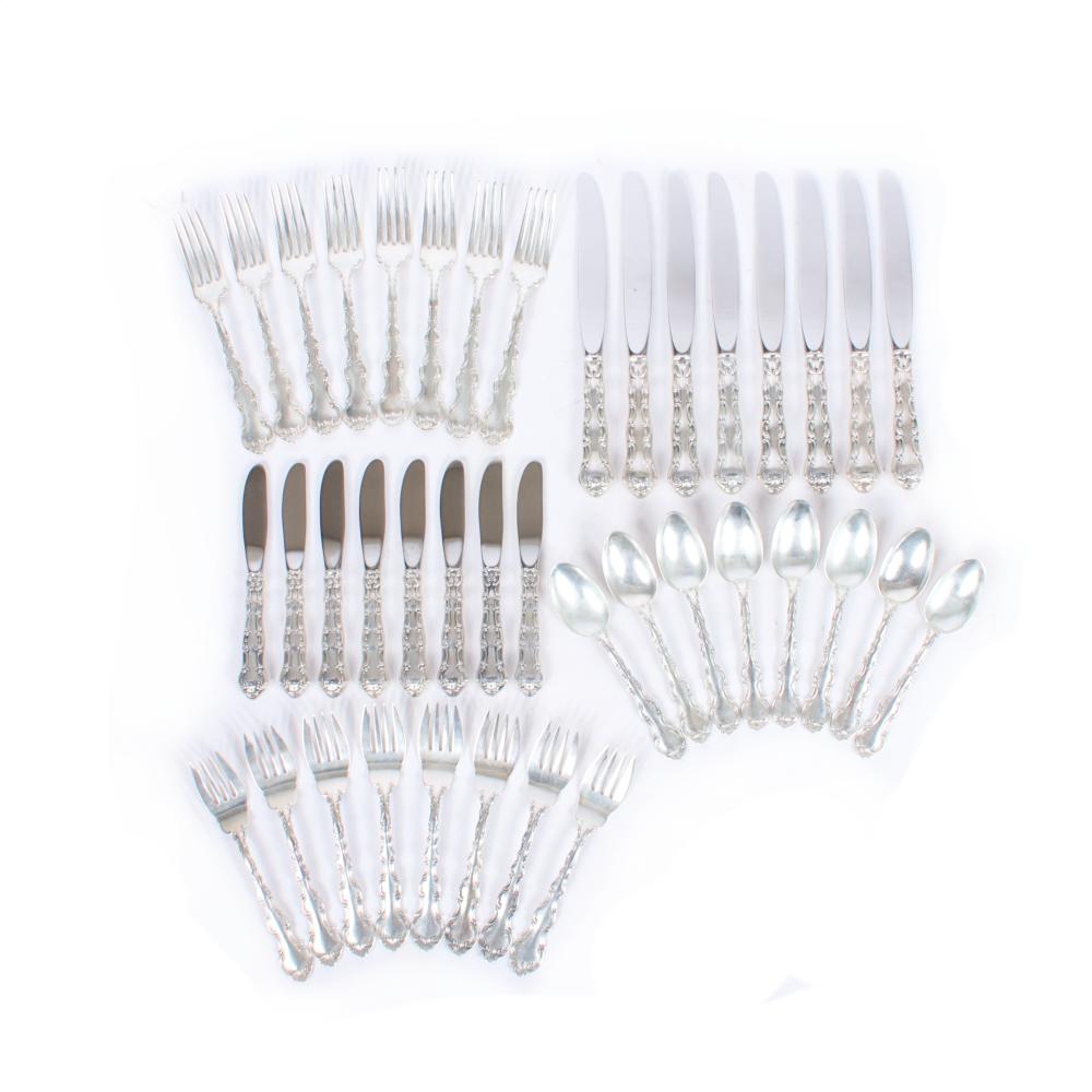 38 PIECE GORHAM STRASBOURG STERLING
