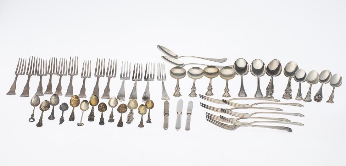 38 STERLING SILVER FLATWARE