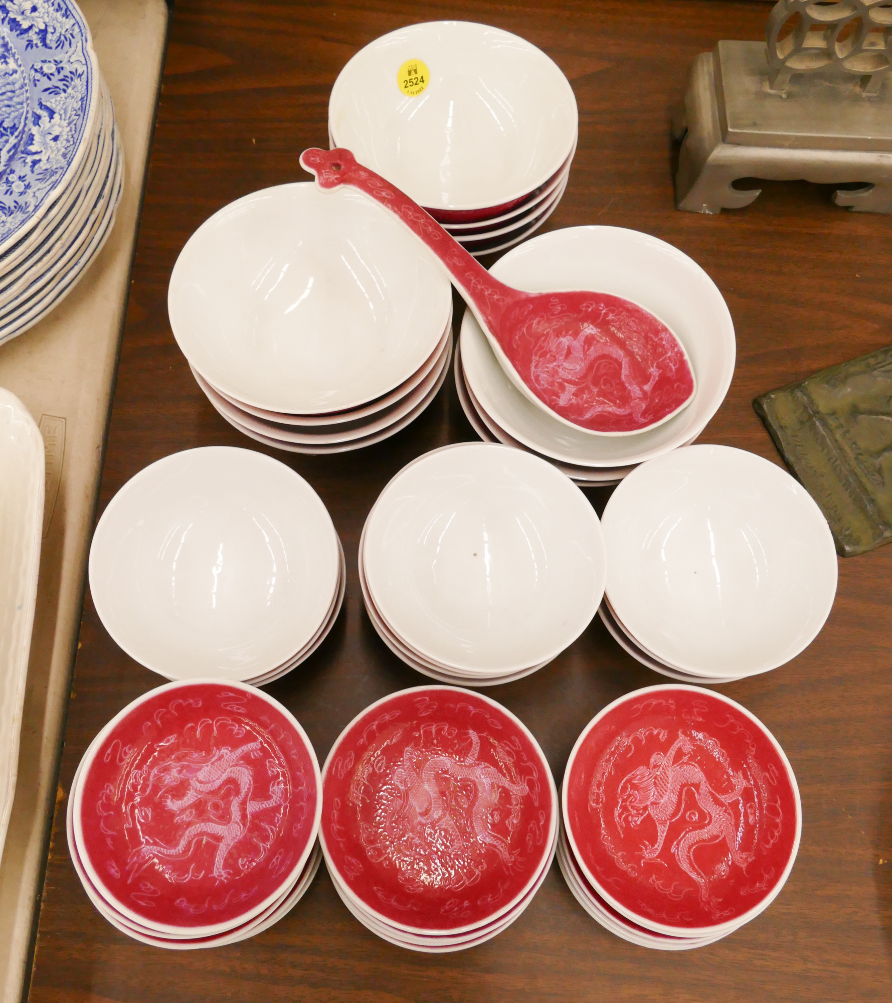 38pc Chinese Republic Porcelain