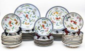 38PC HEREND POISSON PORCELAIN