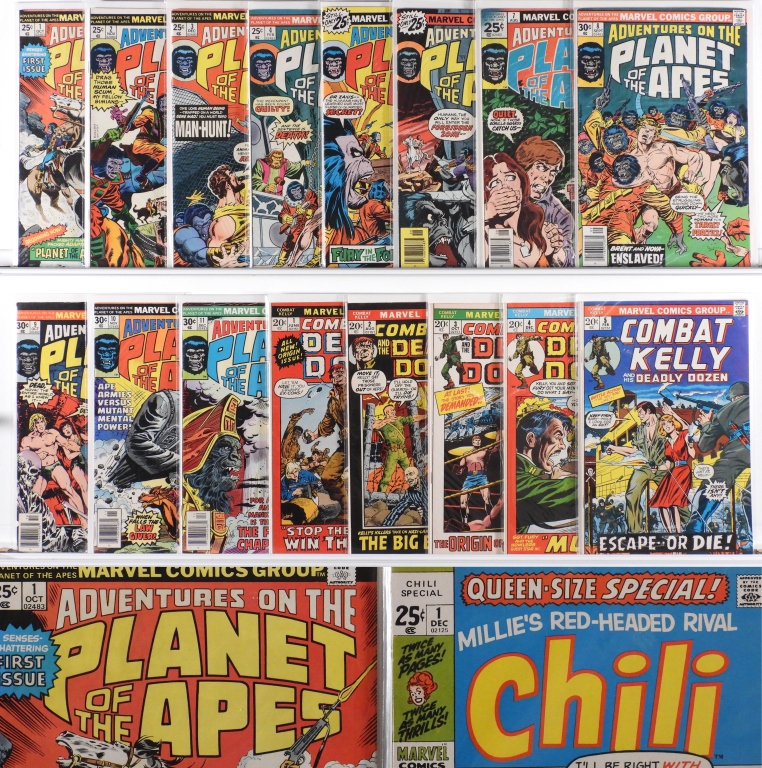 38PC MARVEL COMICS BRONZE AGE GROUP