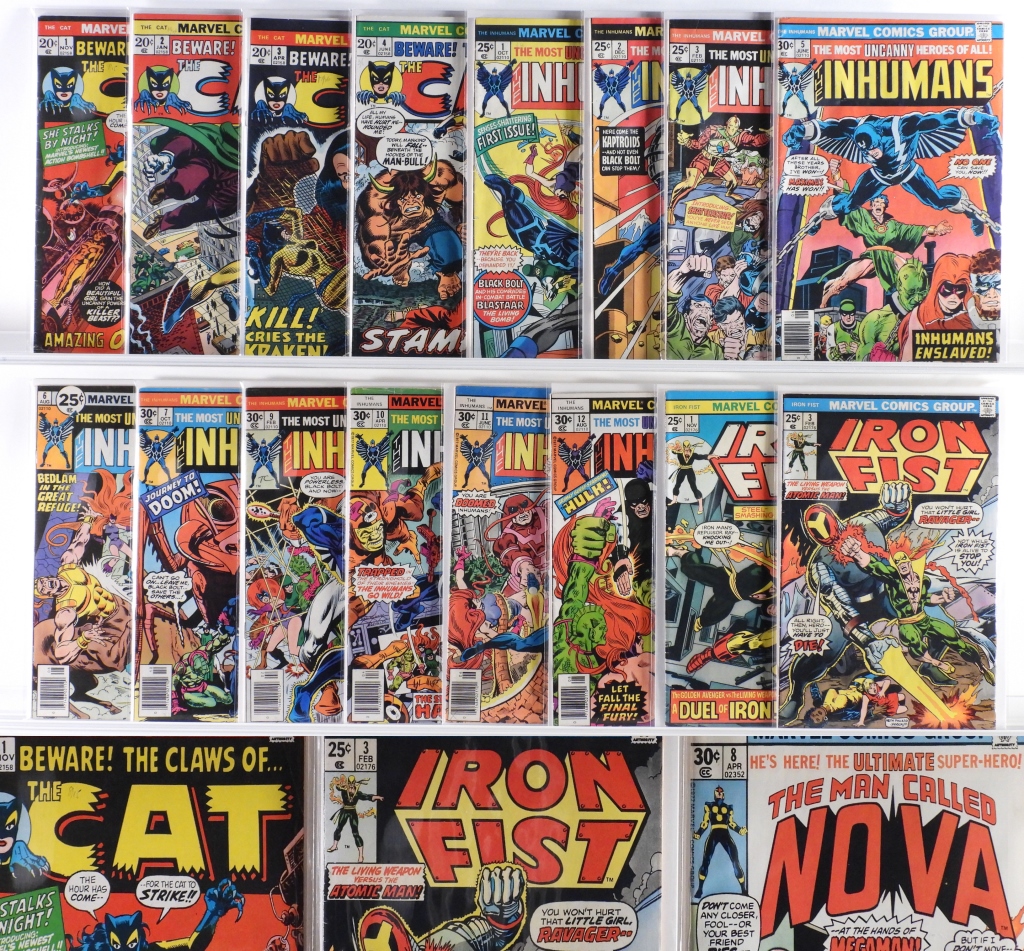 38PC MARVEL COMICS BRONZE AGE
