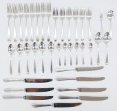 38pc Towle ''Cascade'' Sterlin
