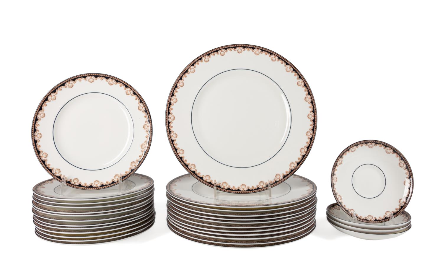 38PCS WEDGWOOD 'MEDICI' BONE