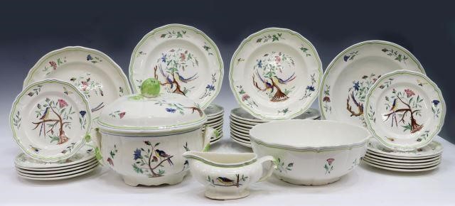 39) FRENCH LONGCHAMP DAROIS FAIENCE