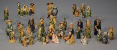 39 GLAZED CHINESE POTTERY MUD