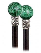 39. HARD STONE DRESS CANE -CA.