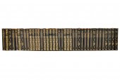 39 LEATHER-BOUND VOLUMES: ENGL