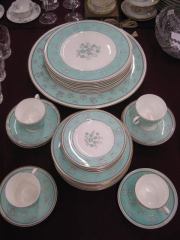 39 pc. Wedgwood ''Pimpernel'' China