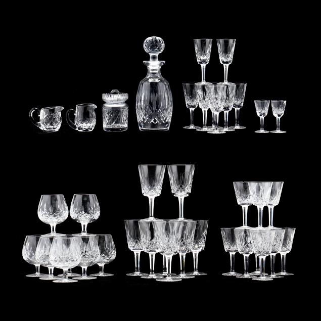 (39) PIECES OF WATERFORD, LISMORE