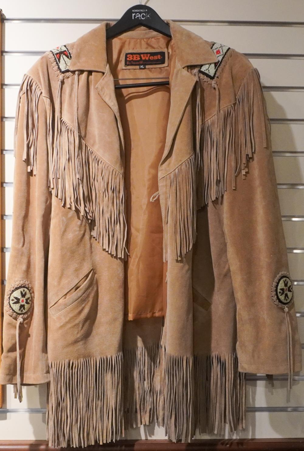3B WEST BEADED AND FRINGED