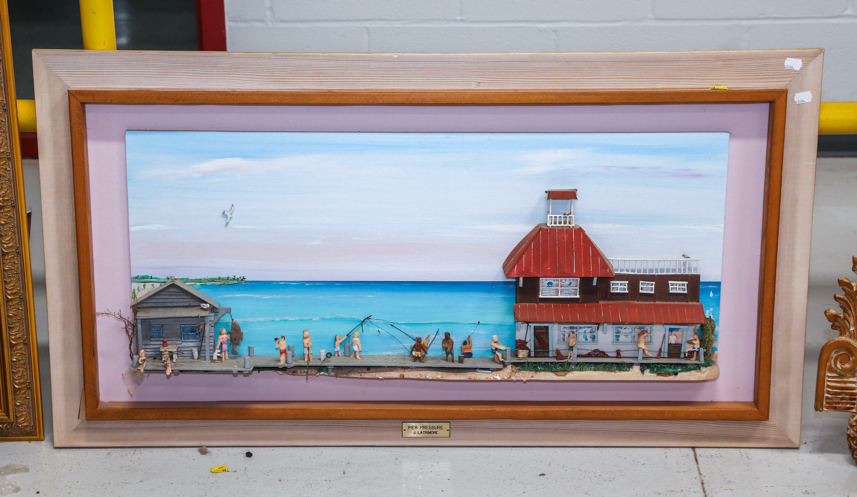 3D FISHING PIER SCENE J.